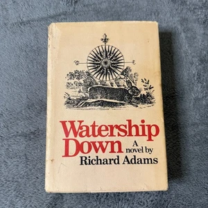 Watership Down by Richard Adams 1972 HC DJ Vintage 1st Ed 2nd Print Novel - Bild 1 von 6