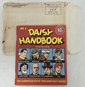 Vintage Daisy Handbook #2 1948 10 Cents Manufacturing Company Book W Envelope VG - Picture 1 of 7