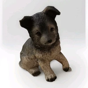 Vintage Homco German Shepherd Puppy Ceramic Figurine 8828 Sri Lanka 3" - Picture 1 of 15