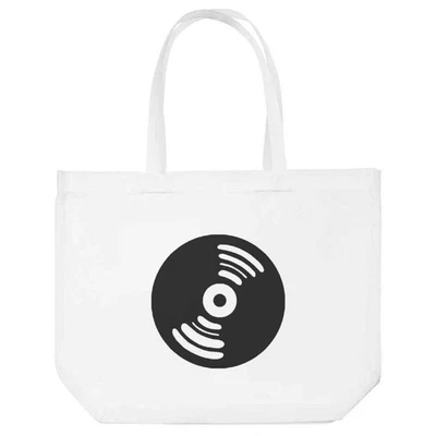 'Vinyl Record' Tote Shopping Bag For Life (BG00030784) - Image 1 of 4