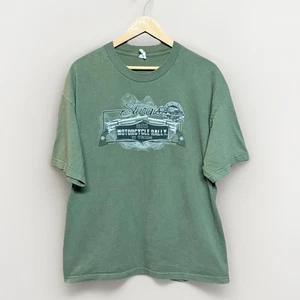 Sturgis 2011 Motorrad Rallye Shirt Erwachsene Größe XL grün Grafik Biker T-Shirt Herren - Bild 1 von 8