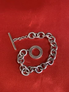 Tiffany & Co. Sterling Silver New York Toggle Bracelet 8” - Picture 1 of 12