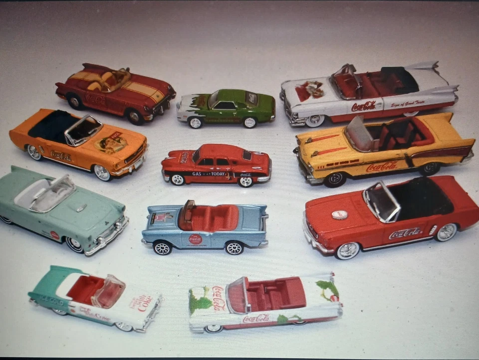 lot de voitures 1/43 coca cola - Photo 1/3