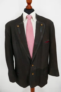 New Fast Trachten Lederjacke Gr.29 100% Leder Braun Schwarz sehr guter Zustand - Bild 1 von 9