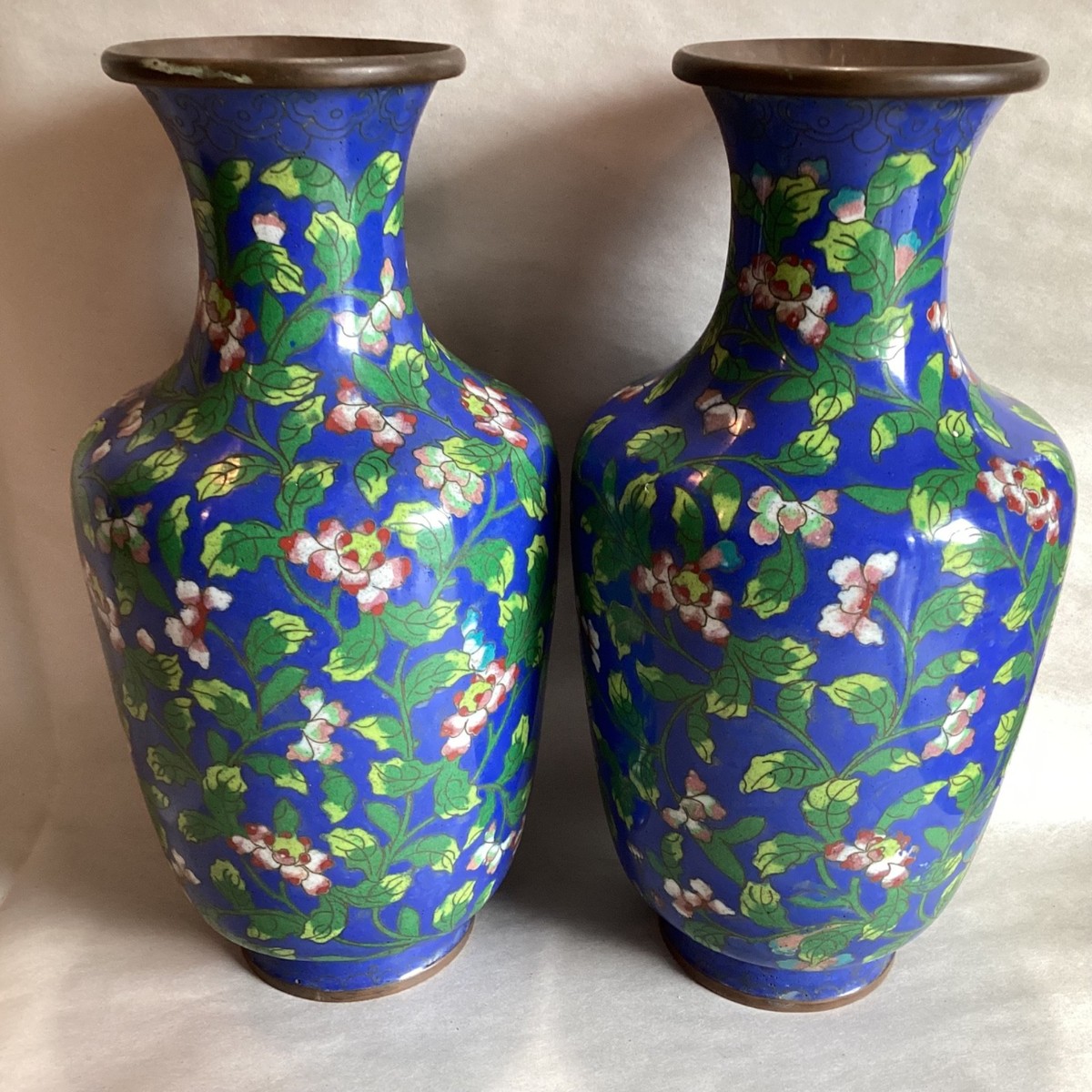 景泰蓝花瓶| eBay