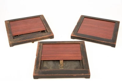 Century 5x7'' Wooden Roller Blind Style Tambour Plate / Film Holder Lot of 3 V28 - Image 1 of 4