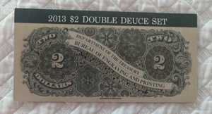2003 A 2009 $2 Double Deuce Set - Fed Reserve Note San Francisco & Kansas City - Picture 1 of 6