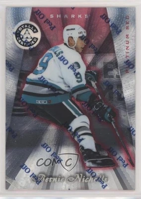 1997-98 Pinnacle Totally Certified Platinum Red /6199 Bernie Nicholls #109 - Image 1 of 2