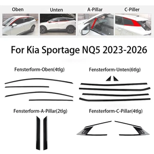 16tlg Fenster Zierleiste Weatherstrip Siegelgerät Für Kia Sportage NQ5 2023-2026 - Bild 1 von 16