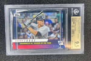 2017 Topps On Demand /10 Aaron Judge MLB, RK. CLSS.ROY Black BGS 9.5 Gem Mint RC - Picture 1 of 3