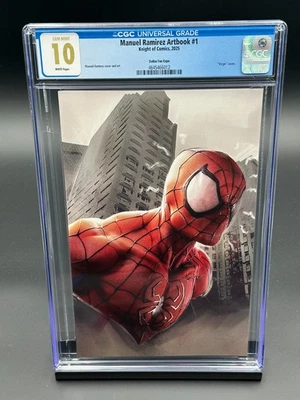 Manuel Ramirez Artbook #1 CGC 10 (2025) - Spider-Man - Ramirez Dallas Fan Expo - Image 1 of 2
