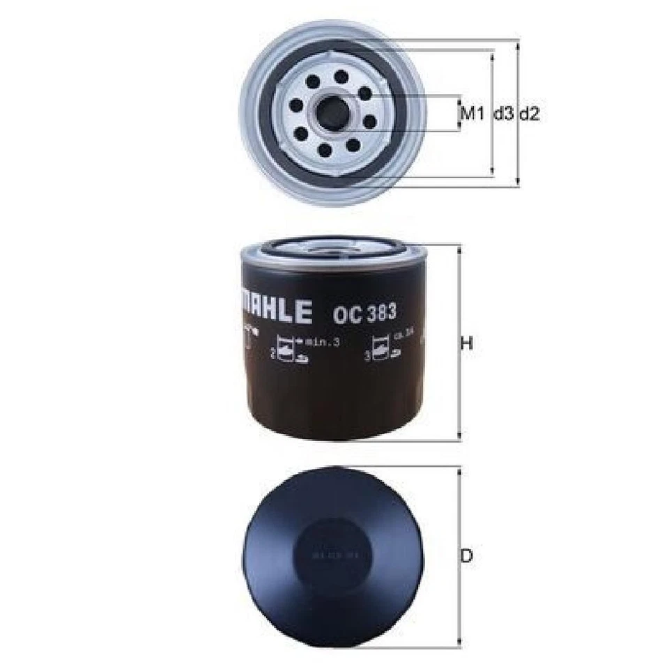 Ölfilter für Talbot Tagora | 166720 - Bild 1 von 3