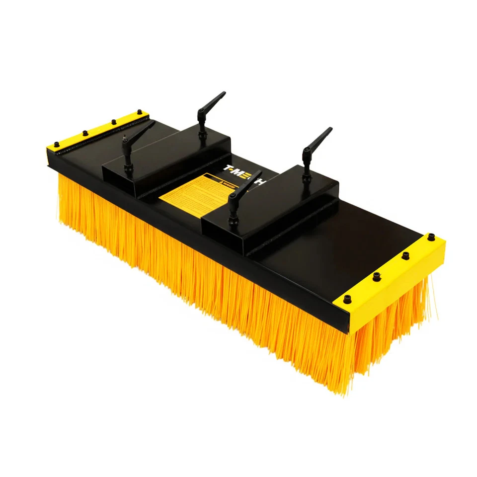 1300 mm indoor warehouse forklift forks pusher broom - Image 1 of 4