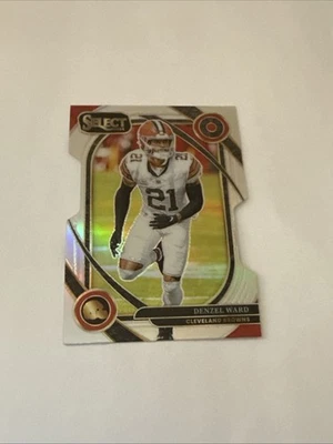 2024 Panini Select - Club Level Denzel Ward #248 Silver Prizm Die-Cut - Image 1 of 2
