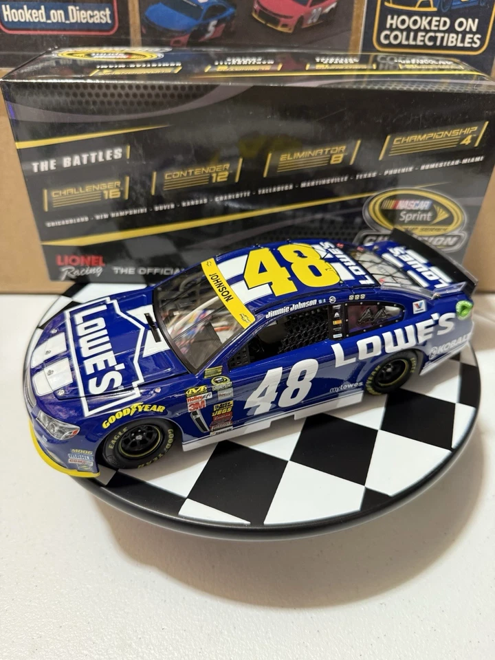 Jimmie Johnson #48 Lowe’s Chase For The Cup 2014 1/24 Nascar Diecast Foto 1 de 4