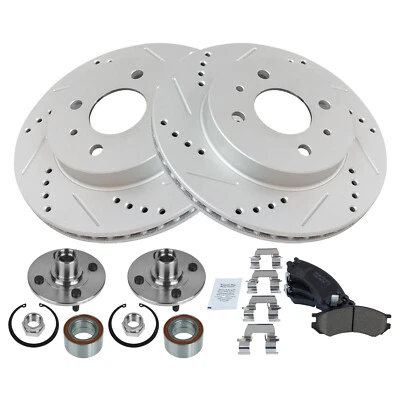 Kit de frenos de disco delanteros para Saturn SC1, SC2, SL, SL1, SL2, SW1, SW2 Foto 1 de 4