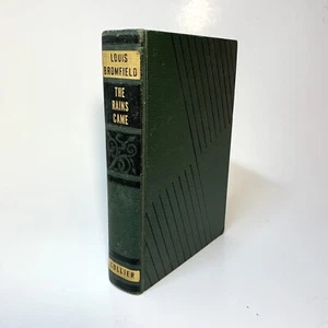 The Rains Came by Louis Bromfield - Collier 1937 - Hardcover Modern India Book - Picture 1 of 14