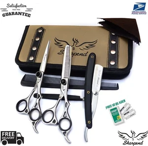 Hair Cutting,Thinning Scissors Shears Set Hairdressing Salon Professional/Barber - Picture 1 of 9