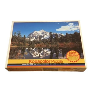 BRAND NEW SEALED 1995 RoseArt Kodak Kodacolor Puzzle Heather Lake WA 1000 Piece - Picture 1 of 4