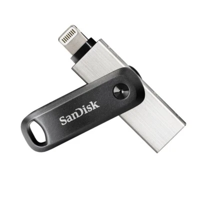 SanDisk iXpand Go Flash Drive Lightning 64GB 128GB 256GB for iPhone 13 Pro iPad - Image 1 of 3