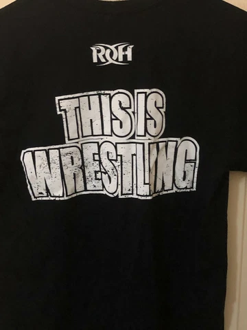 Ring Of Honor VTG ROH Wrestling Shirt Size Small "This Is Wrestling" Cover