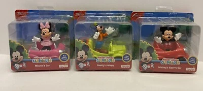 Disney Junior Minnie's Car, Mickey's Sports Car, Goofy's Jalopy Fisher Price (3) Foto 1 de 4