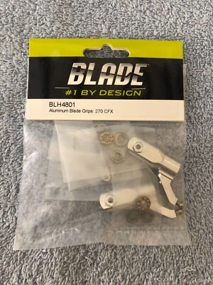 Blade 270CFX Aluminum Blade Grips BLH4801 - Image 1 of 2
