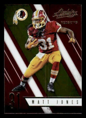2016 Panini Absolute #90 Matt Jones Washington Redskins - Image 1 of 2