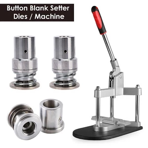 Fabric Covered Button Making Die Self Cover Mould Tool and Machine - Picture 1 of 32