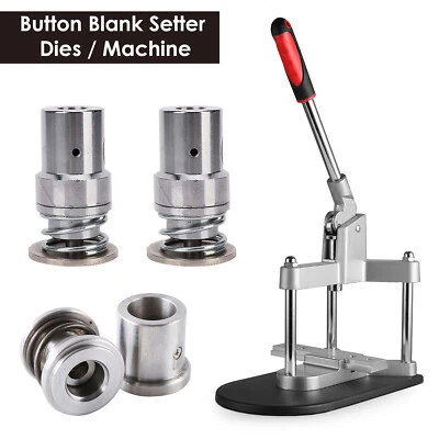 Fabric Covered Button Making Die Self Cover Mould Tool and Machine - Image 1 of 2