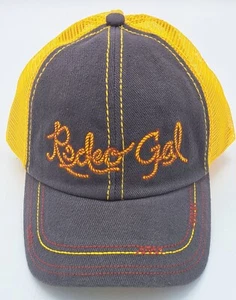 CAPPELLO/CAPPELLO DA BASEBALL R9DEO GAL CATCHFLY CODA DI CAVALLO - Foto 1 di 6