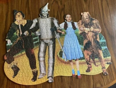 Rompecabezas en forma de personaje Paper House El Mago de Oz 478 piezas completo Foto 1 de 4