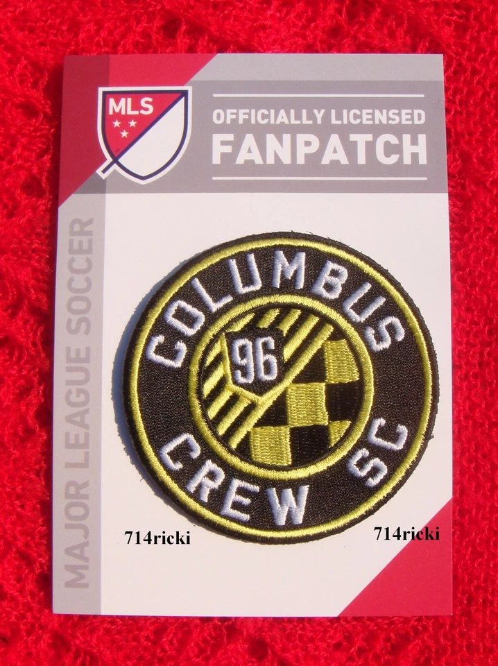 Parche Oficial MLS 2014-2021 Columbus Crew SC Coleccionista Fútbol Club 96 Logo Foto 1 de 1