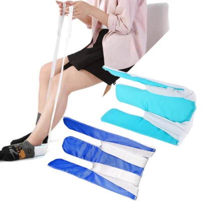 1/2x Sock Aid Easy On Off Stocking Slider Pulling Assist Device Compression Sock - image 1 of 4