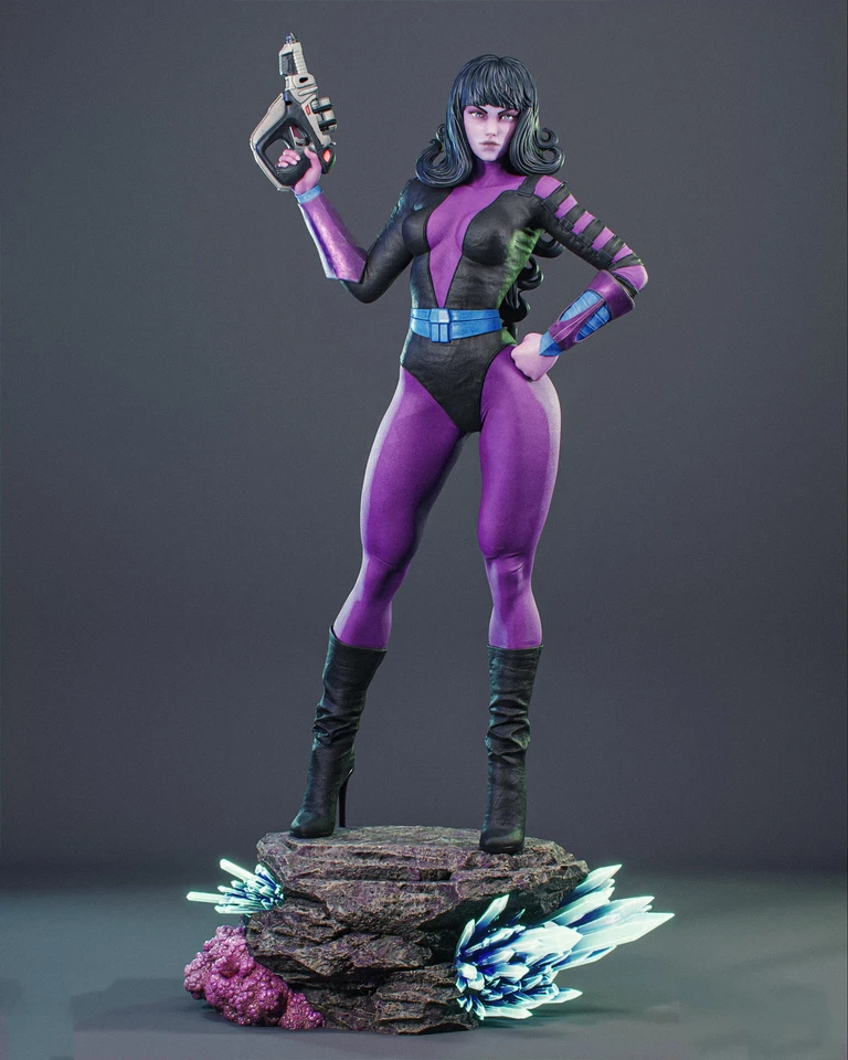 1/24 1/18 Marvel Nebula Unpainted Unassembled 3D Printing Model Garage Kits - Image 1 of 1