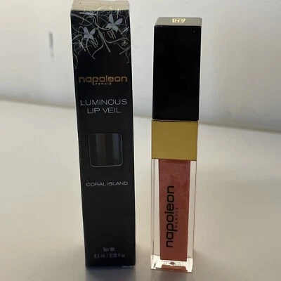 Velo labial luminoso Napoleon Perdis Coral Island 0,28 fl oz Foto 1 de 4