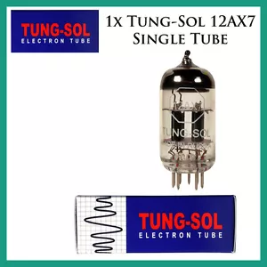 New 1x Tung-Sol 12AX7 / ECC83 | One / Single Tube | Free Ship - Picture 1 of 1