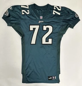 Tra Thomas Authentic Vintage Philadelphia Eagles Puma Starter Game Jersey L 50 - Picture 1 of 19