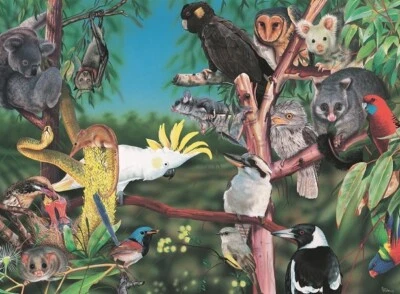 Blue Opal - Wild Australia In the Treetops Puzzle 300pc - image 1 of 2