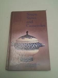 001B VTG Soups, Stews and Casseroles Hardback Cookbook  - Picture 1 of 2