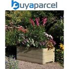 Rowlinson Marberry Rectangular Planter Wooden Raised Flower Bed Pot Timber