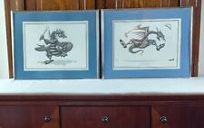 Dragonstuff R.C. MATTESON Framed Prints, Golf-Putting/Baseball Player, 20" x 14"