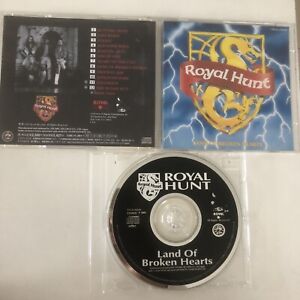 Royal Hunt – Land Of Broken Hearts JAPAN CD 1993  +2 BONUS HEAVY METAL