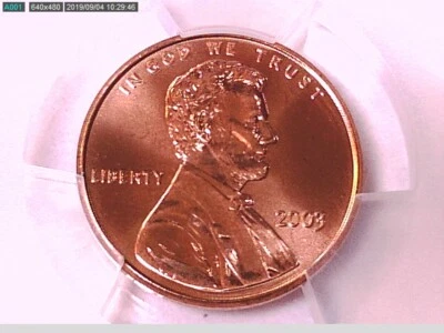 2003 P Lincoln Memorial Cent PCGS MS 68 RD 38246967 Video - Image 1 of 3