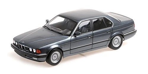 100023005 MINICHAMPS 1 18 BMW  730i (e32) 1986 GREY METALLIC NEW - Immagine 1 di 4