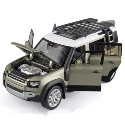 1/18 Range Rover Defender SUV Alloy Car Model Diecast Metal Off-road Vehicles - Image 1 of 4