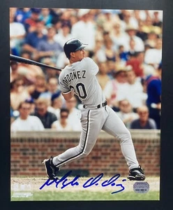 Magglio Ordonez Signed 8x10 Fanatics COA Chicago White Sox Detroit Tigers MLB - Picture 1 of 5
