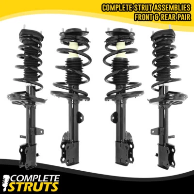 Front & Rear Quick Complete Strut Assemblies 2008-2013 Toyota Highlander AWD - Image 1 of 2