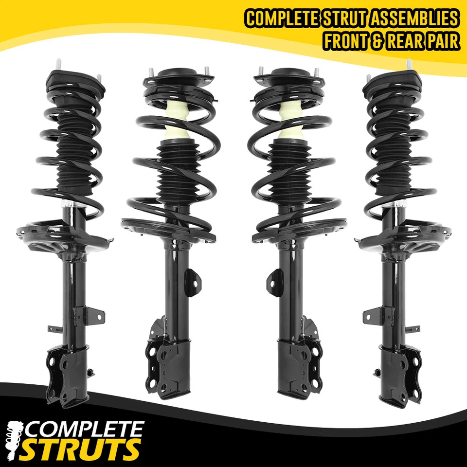 Front & Rear Quick Complete Strut Assemblies 2008-2013 Toyota Highlander AWD - Image 1 of 2