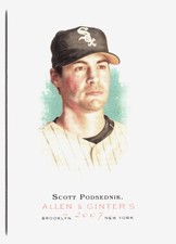 2007 Topps Allen & Ginter Scott Podsednik Chicago White Sox #27